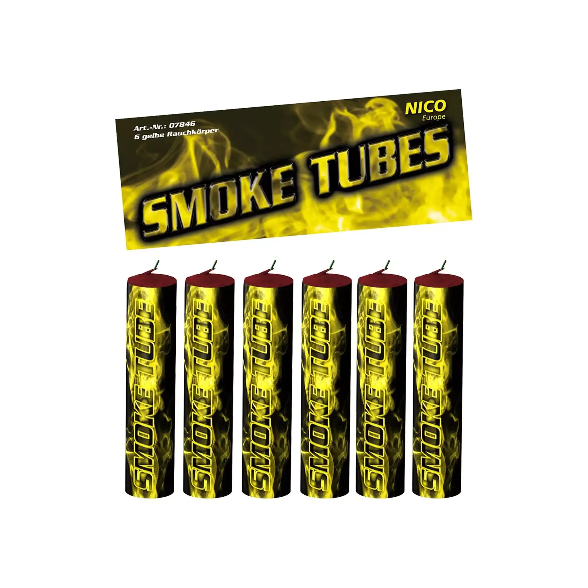 Rauchkörper Smoke Tubes 6er Beutel - Image 6