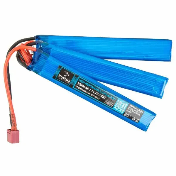 Li-Po Akku 11.1V 1300mAh 25C Split Type T-Plug
