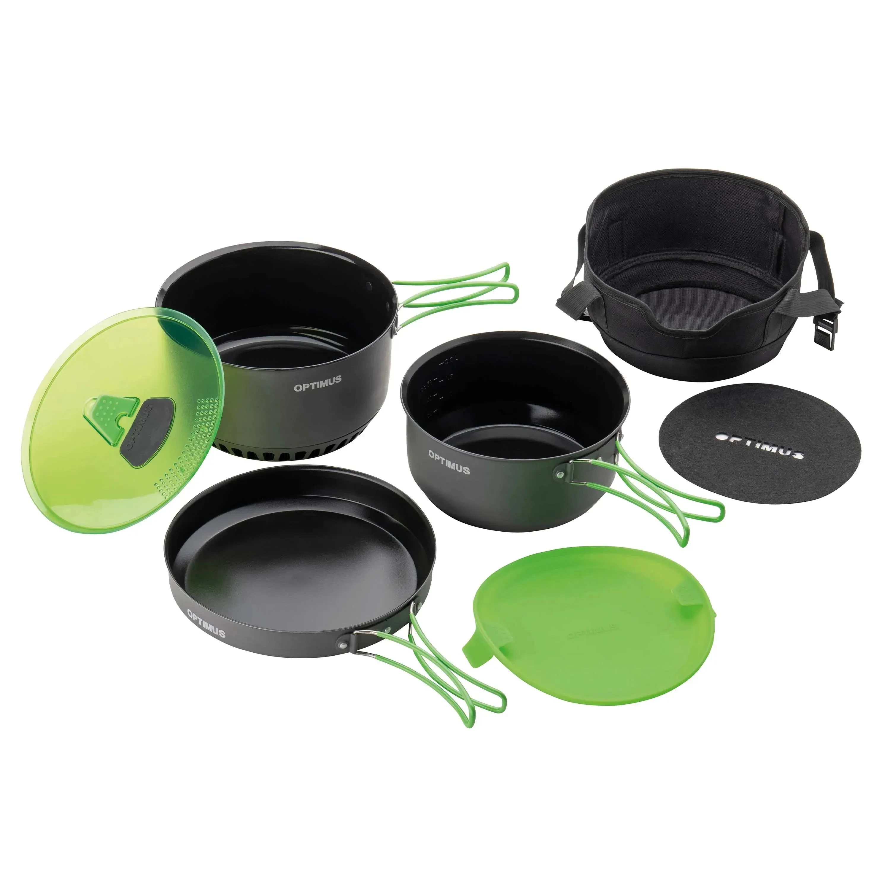 Optimus Kochtopfset Terra Camp 4 Pot Set - Image 2