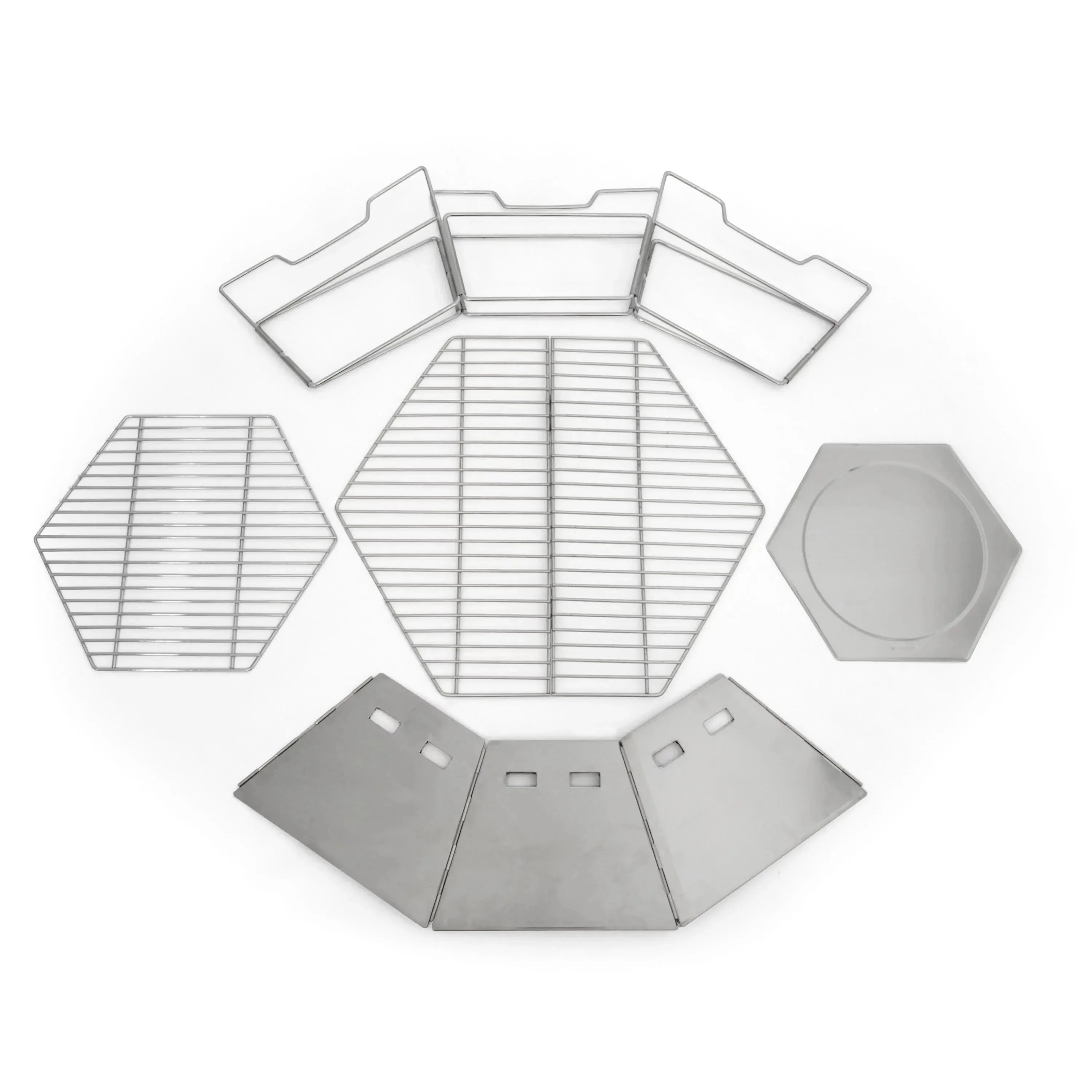 Feuerschale und Grill Hexagon - Image 3