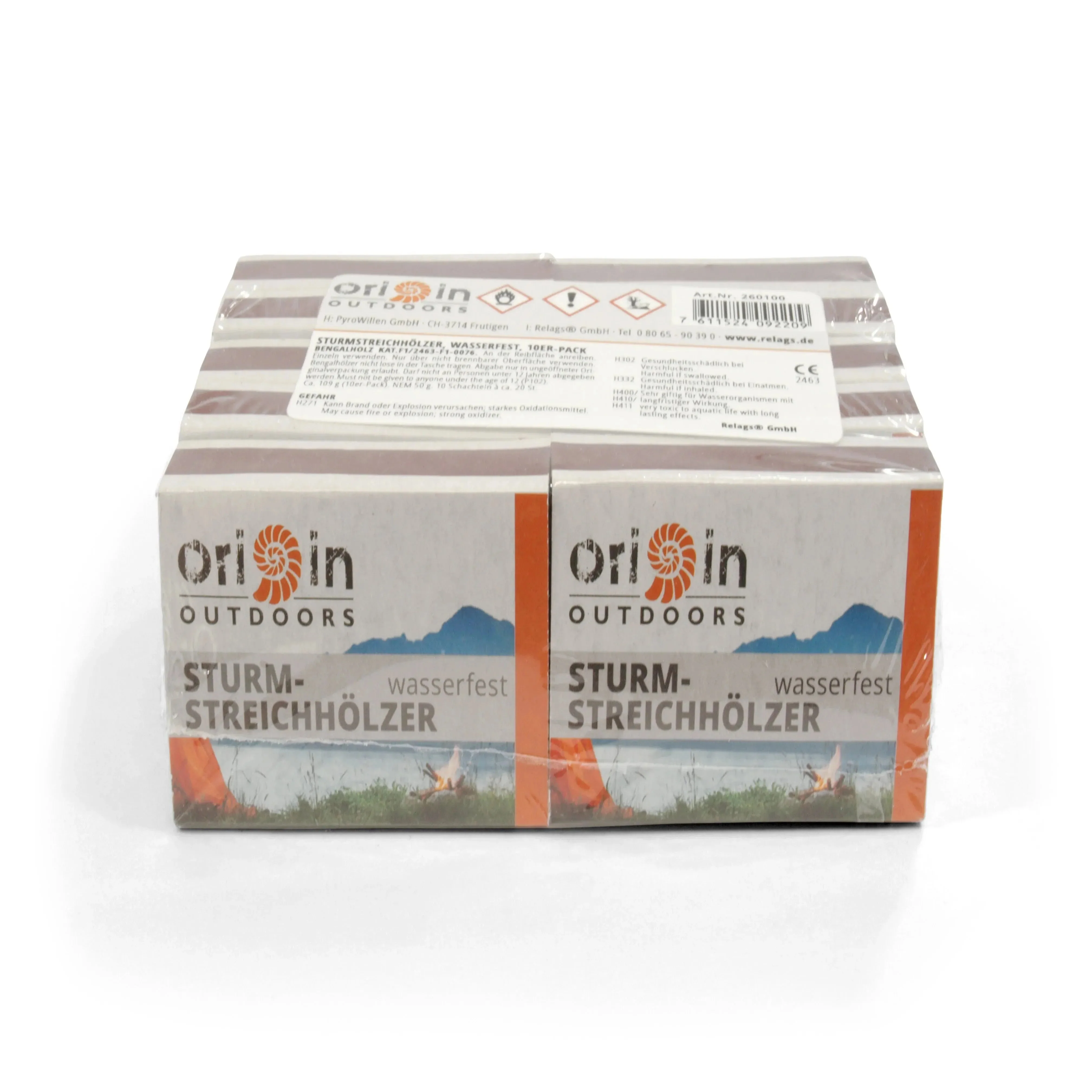 Sturmstreichhölzer wasserfest 10er Pack - Image 2
