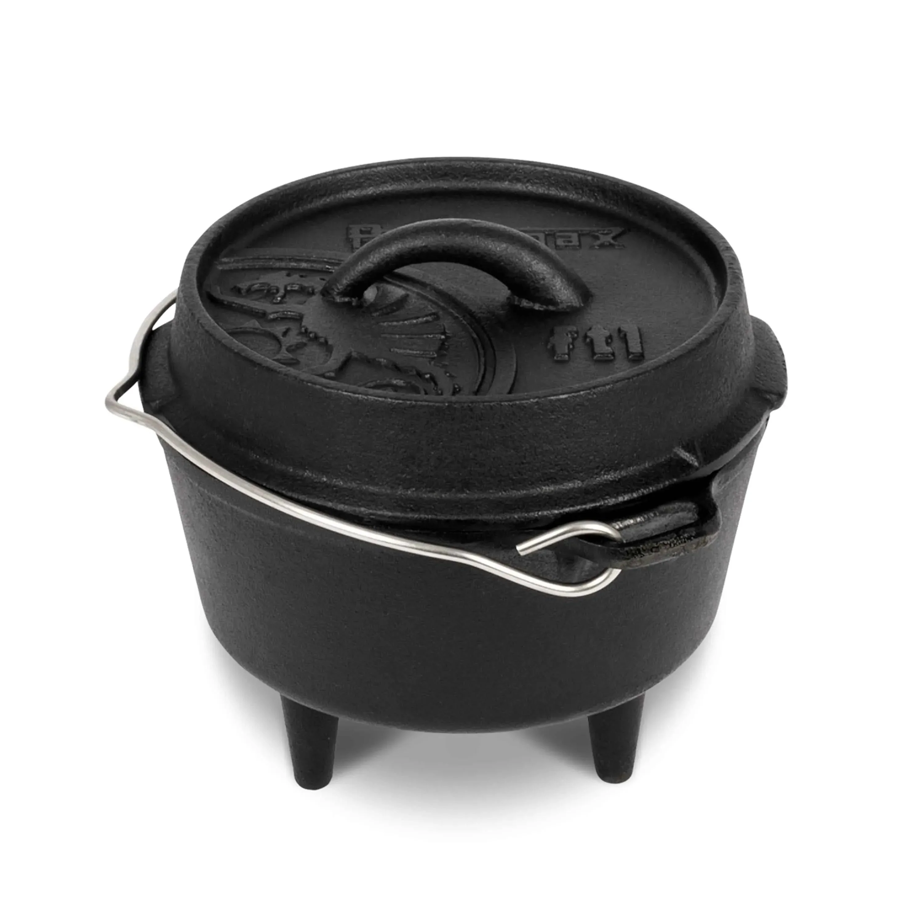 Feuertopf ft1 mit Füßen schwarz