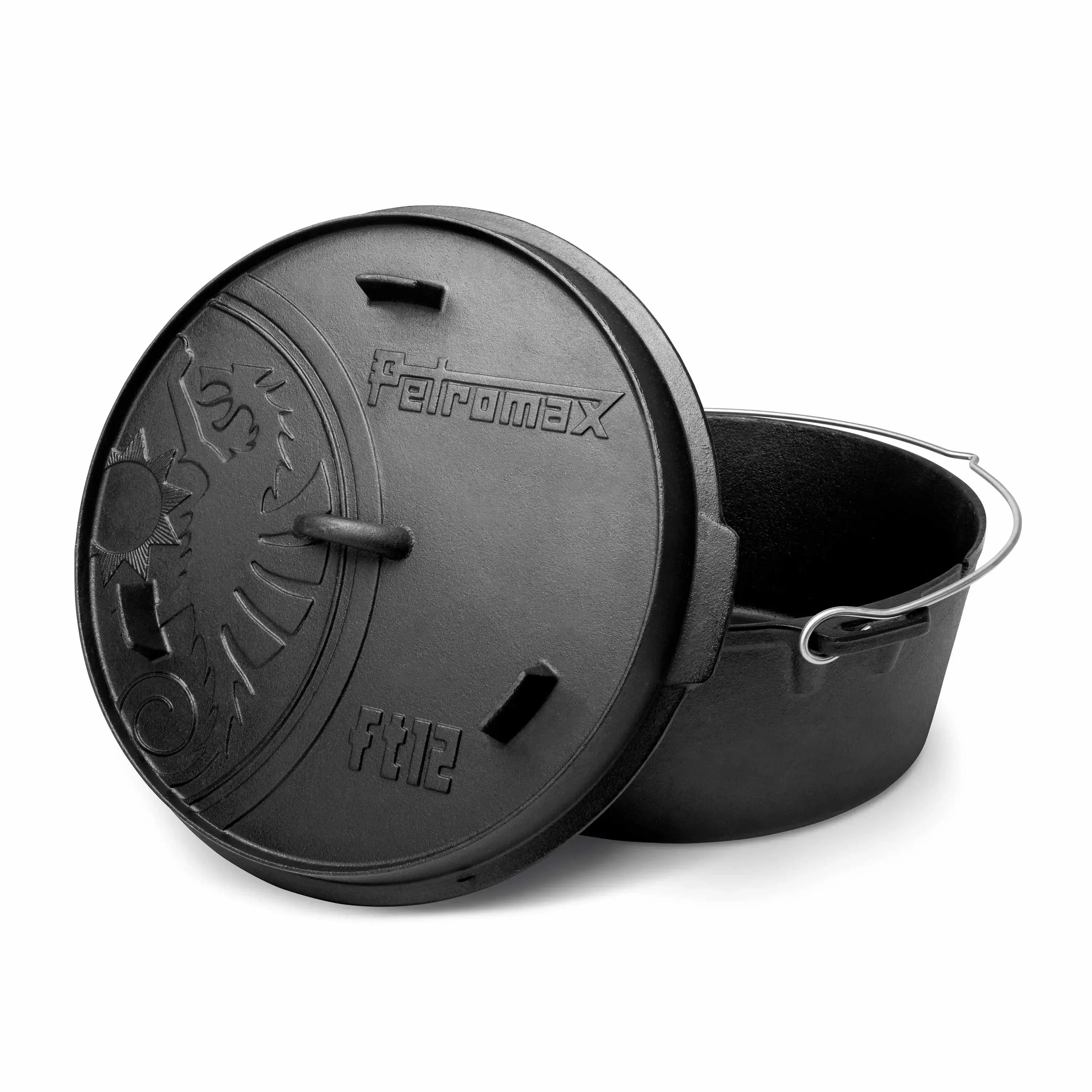 Feuertopf ft12 ohne Füße schwarz - Image 2