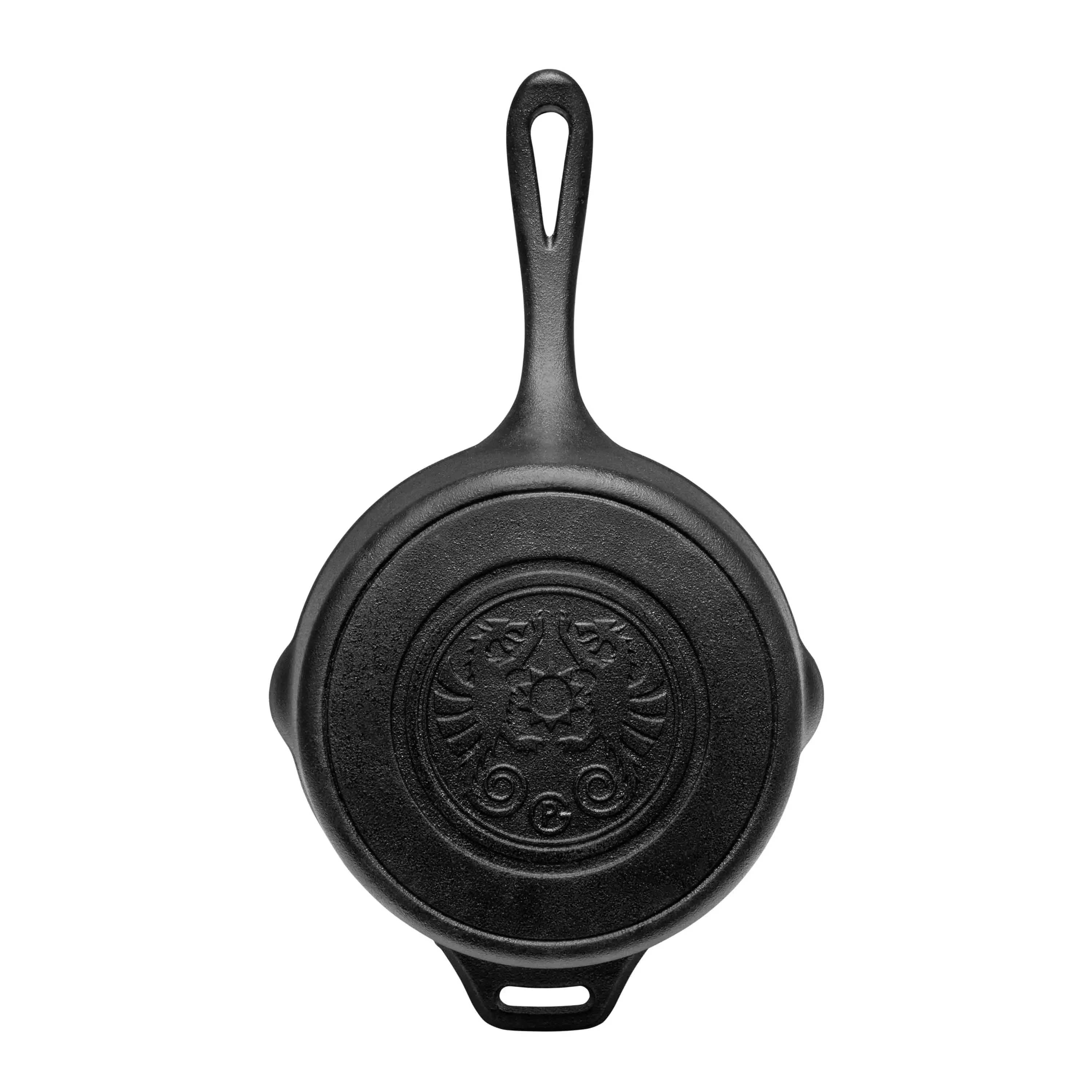 Kasserolle kr2 Gusseisen mit Deckel schwarz - Image 2