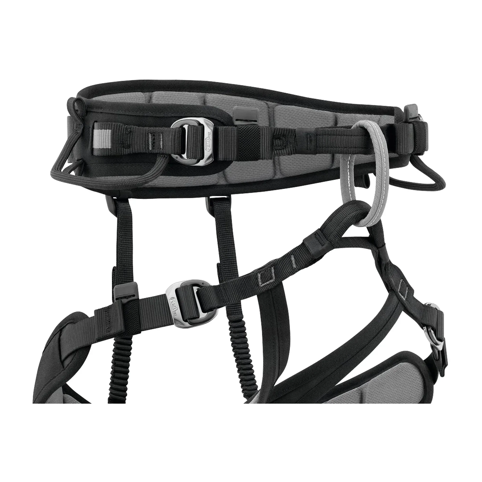Klettergurt Falcon Mountain schwarz grau - Image 4