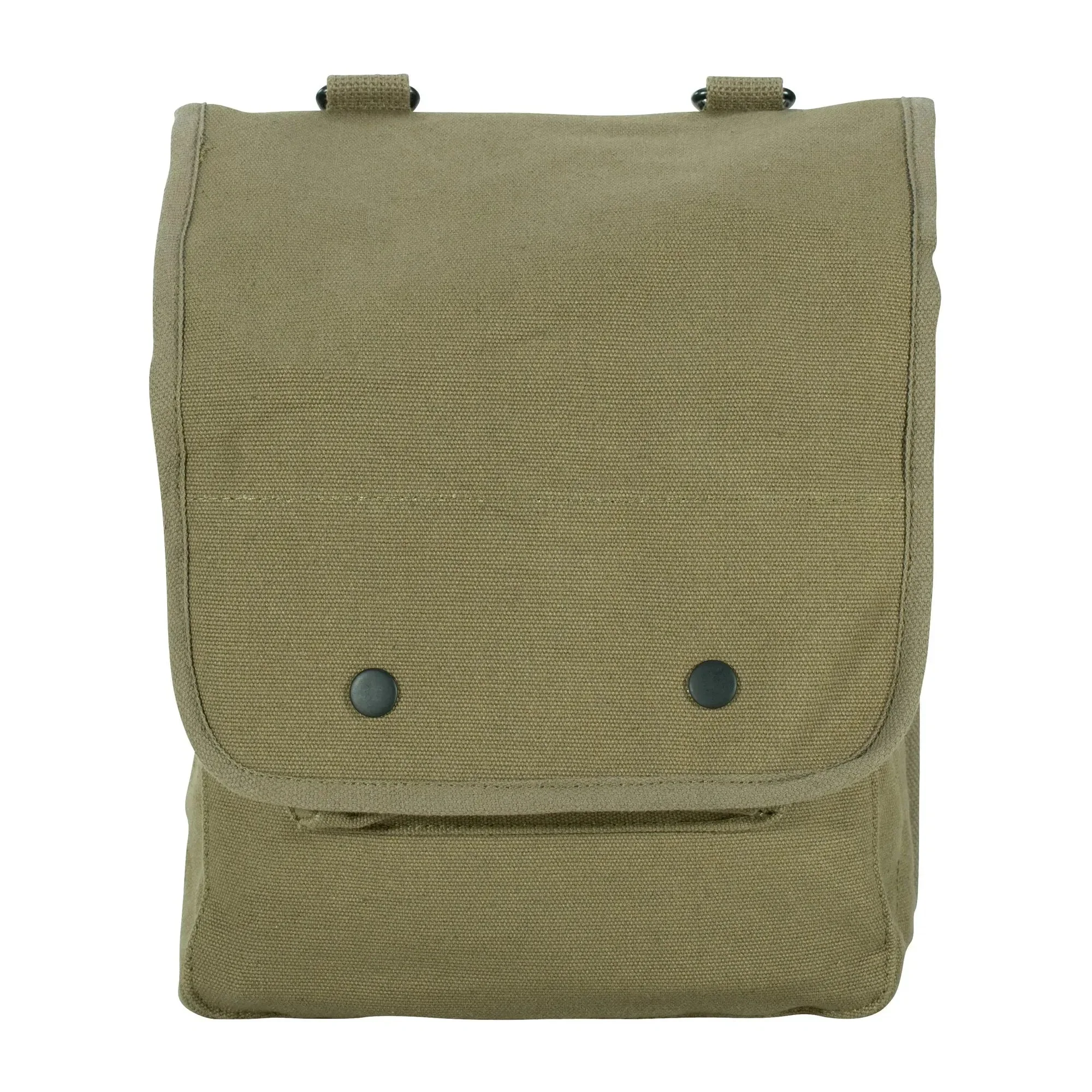 Umhängetasche Canvas Map Case oliv