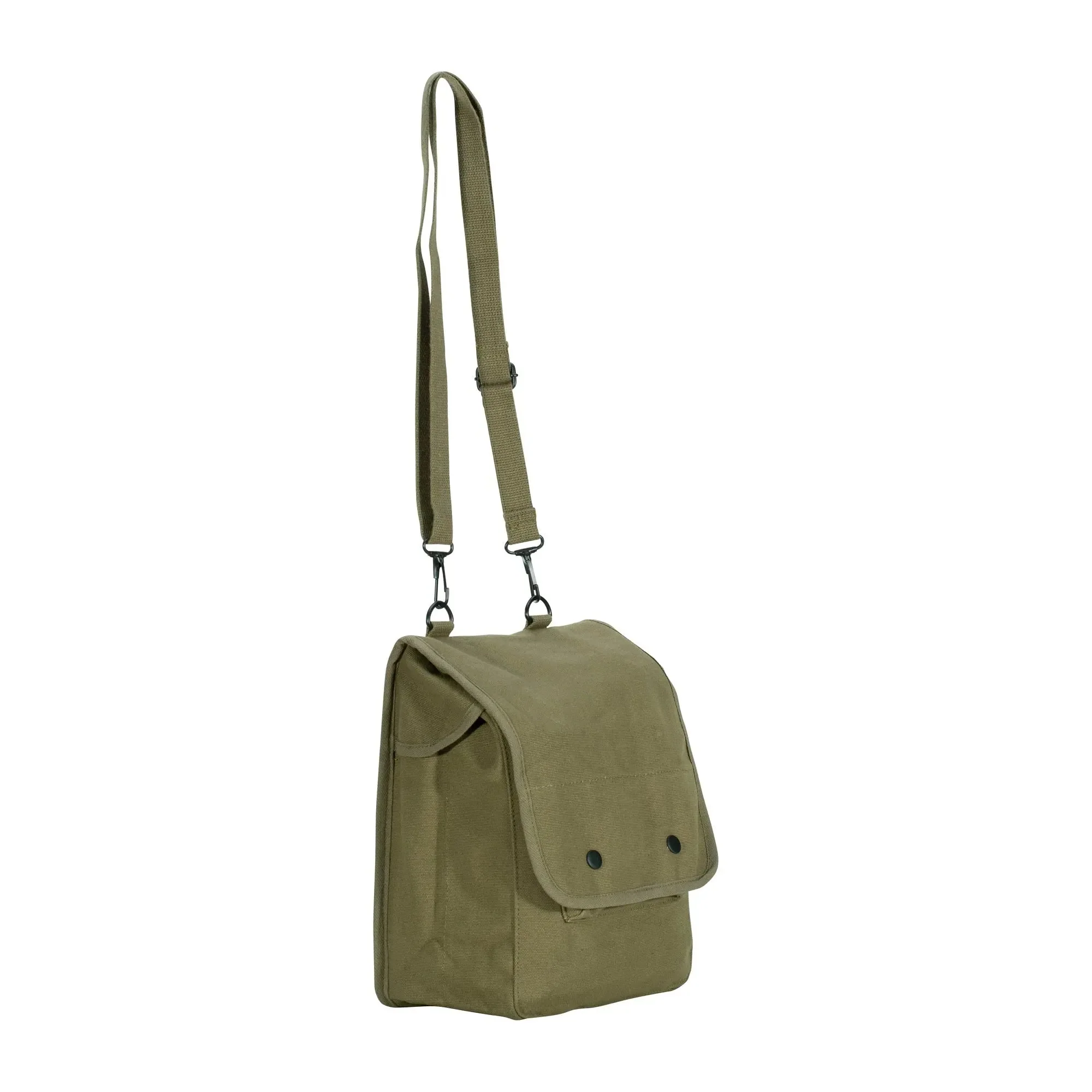 Umhängetasche Canvas Map Case oliv - Image 3