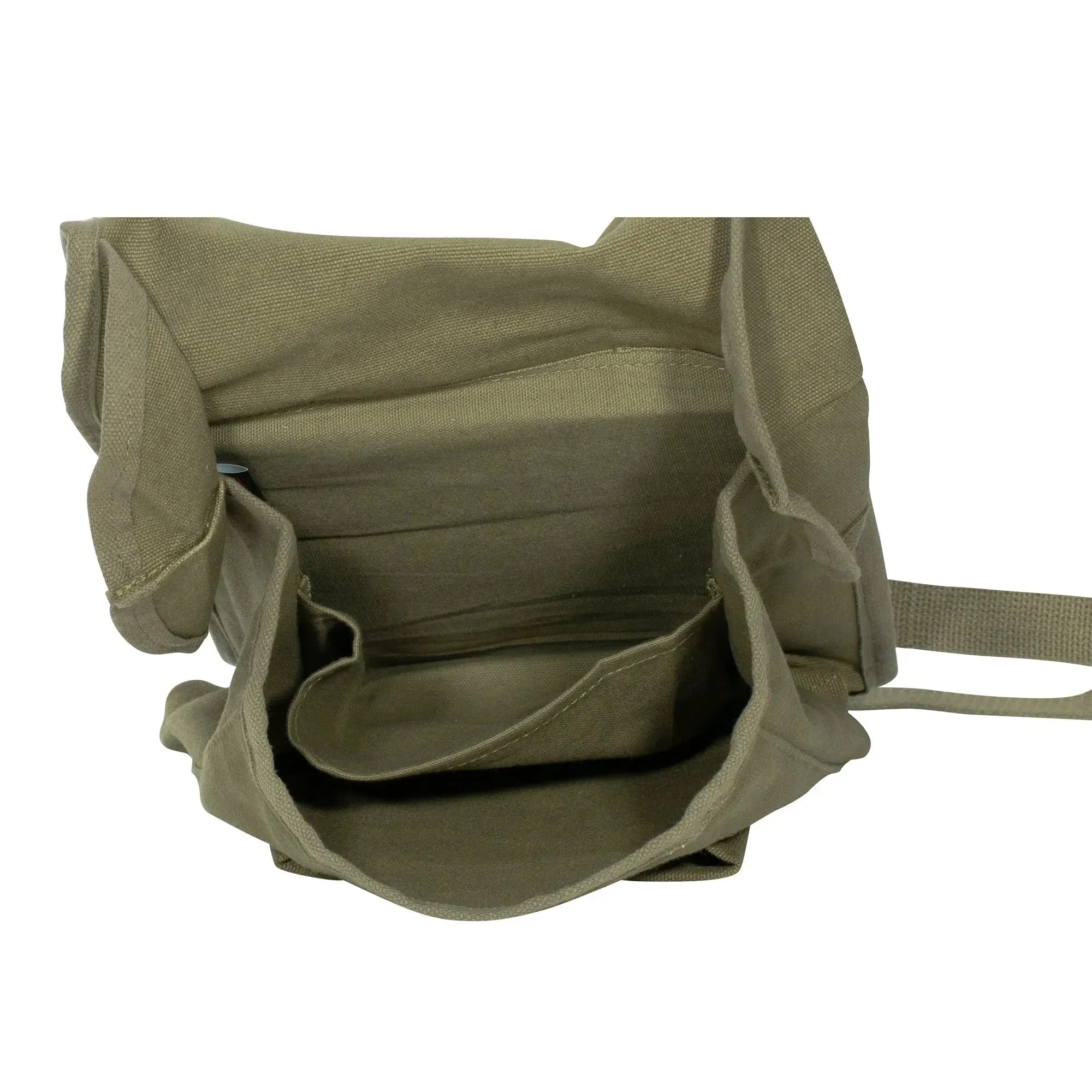 Umhängetasche Canvas Map Case oliv - Image 5
