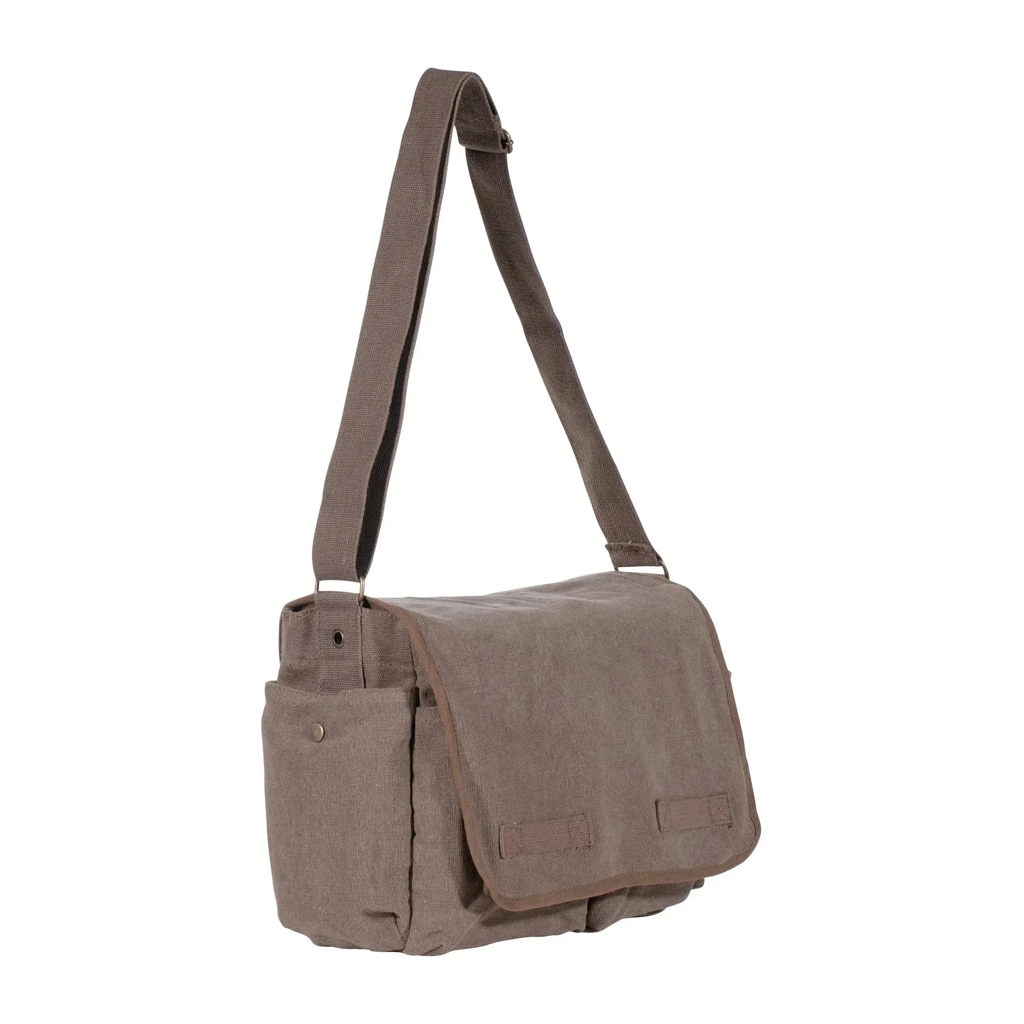 Umhängetasche Messenger Bag Classic braun - Image 4