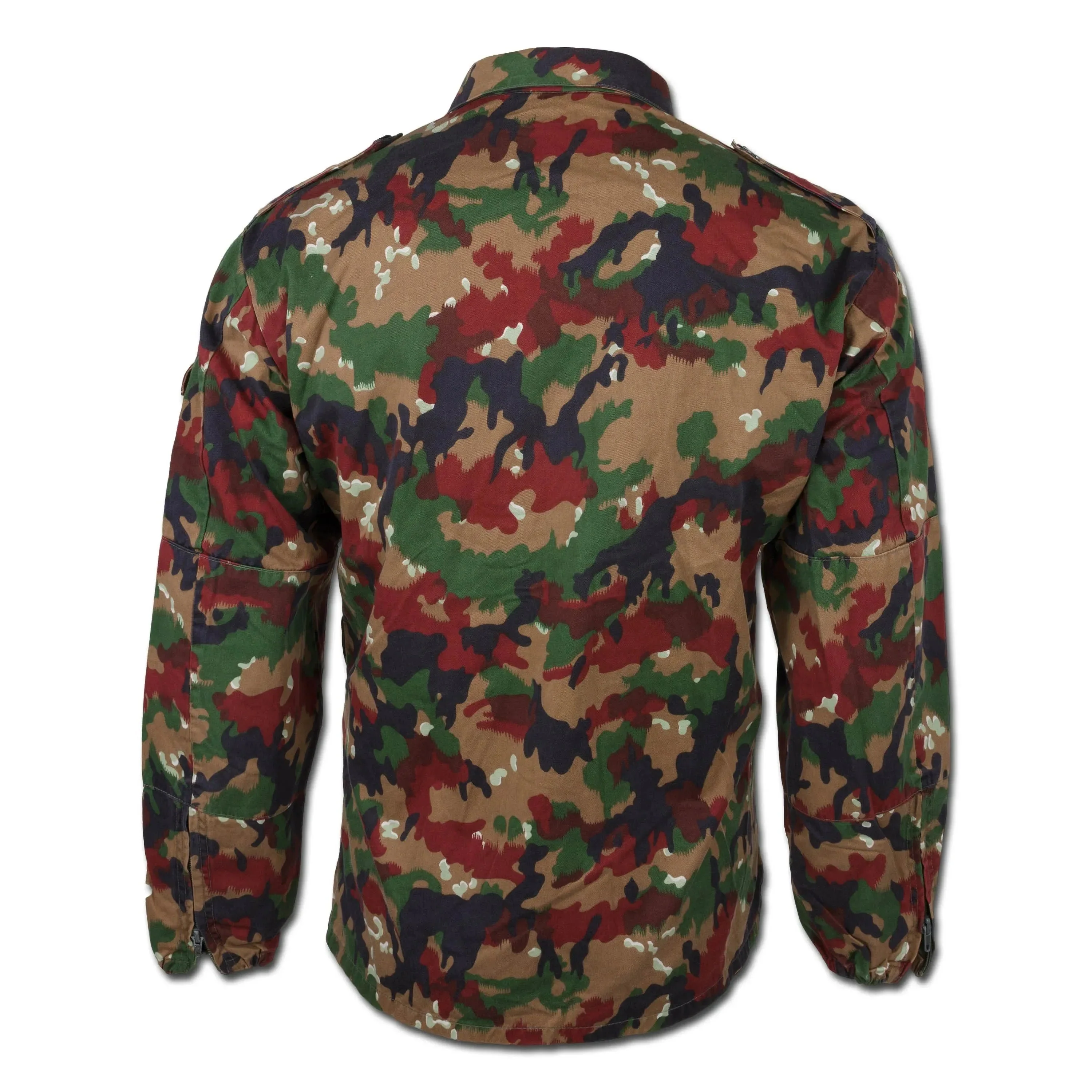 Original Schweizer Feldjacke M83 Alpentarn gebraucht - Image 3