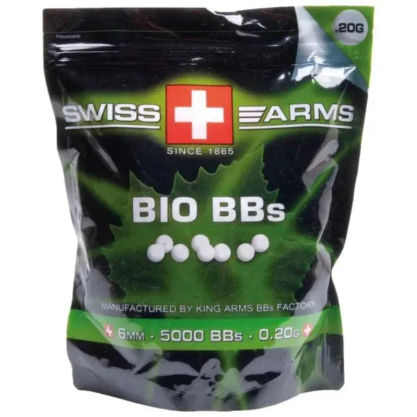 Softair-Kugeln Bio BBs 0.20 g 5000 Stück