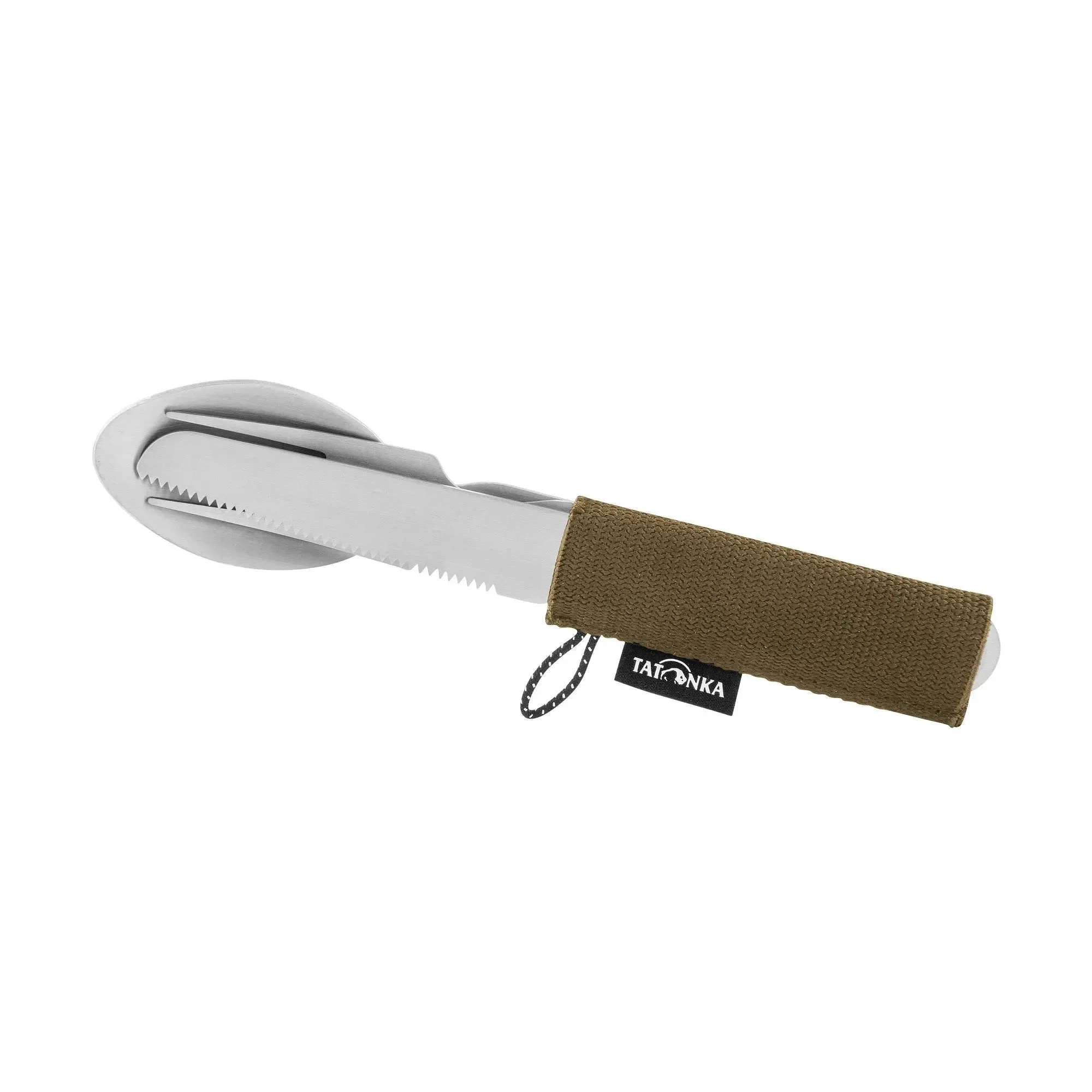 Campingbesteck Cutlery Set I silberfarben braun - Image 3