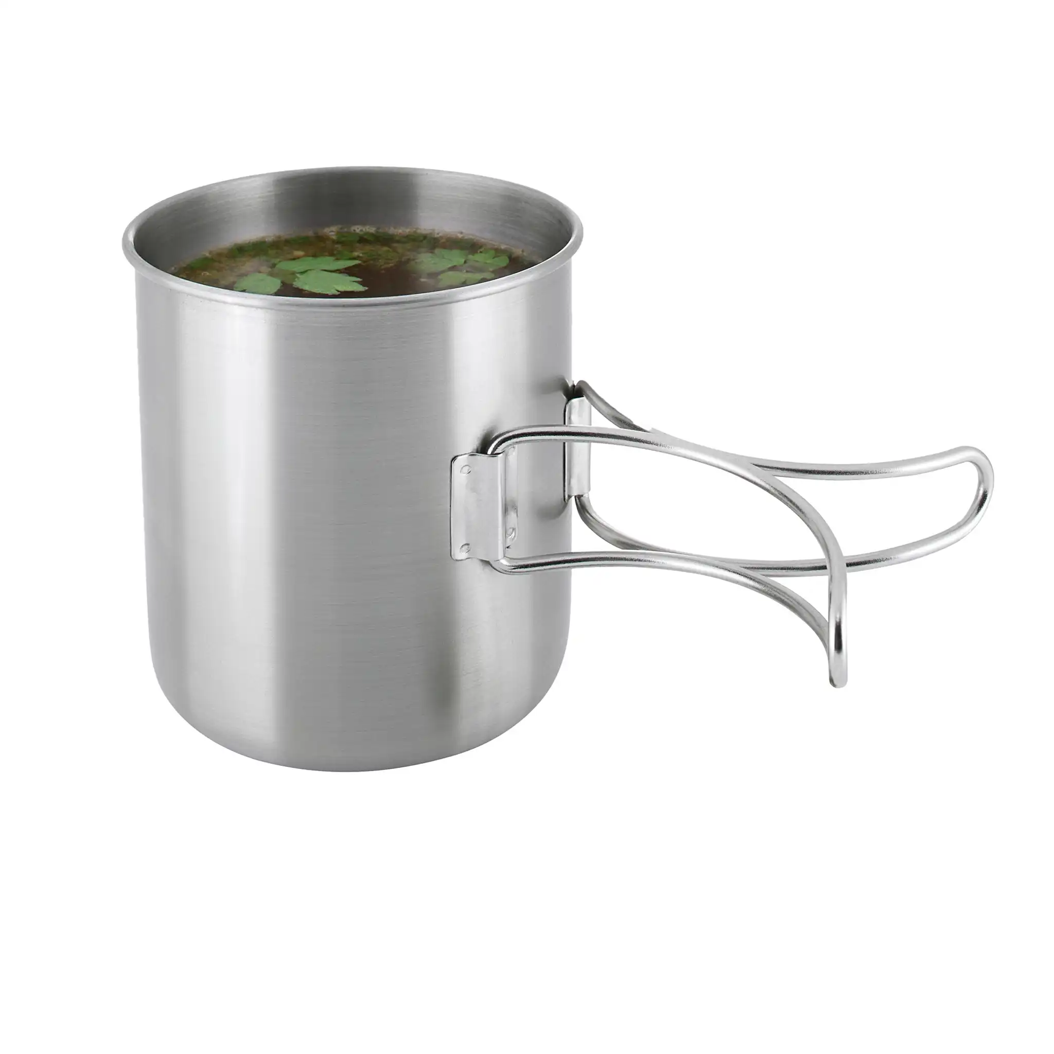 Edelstahlbecher Handle Mug 600