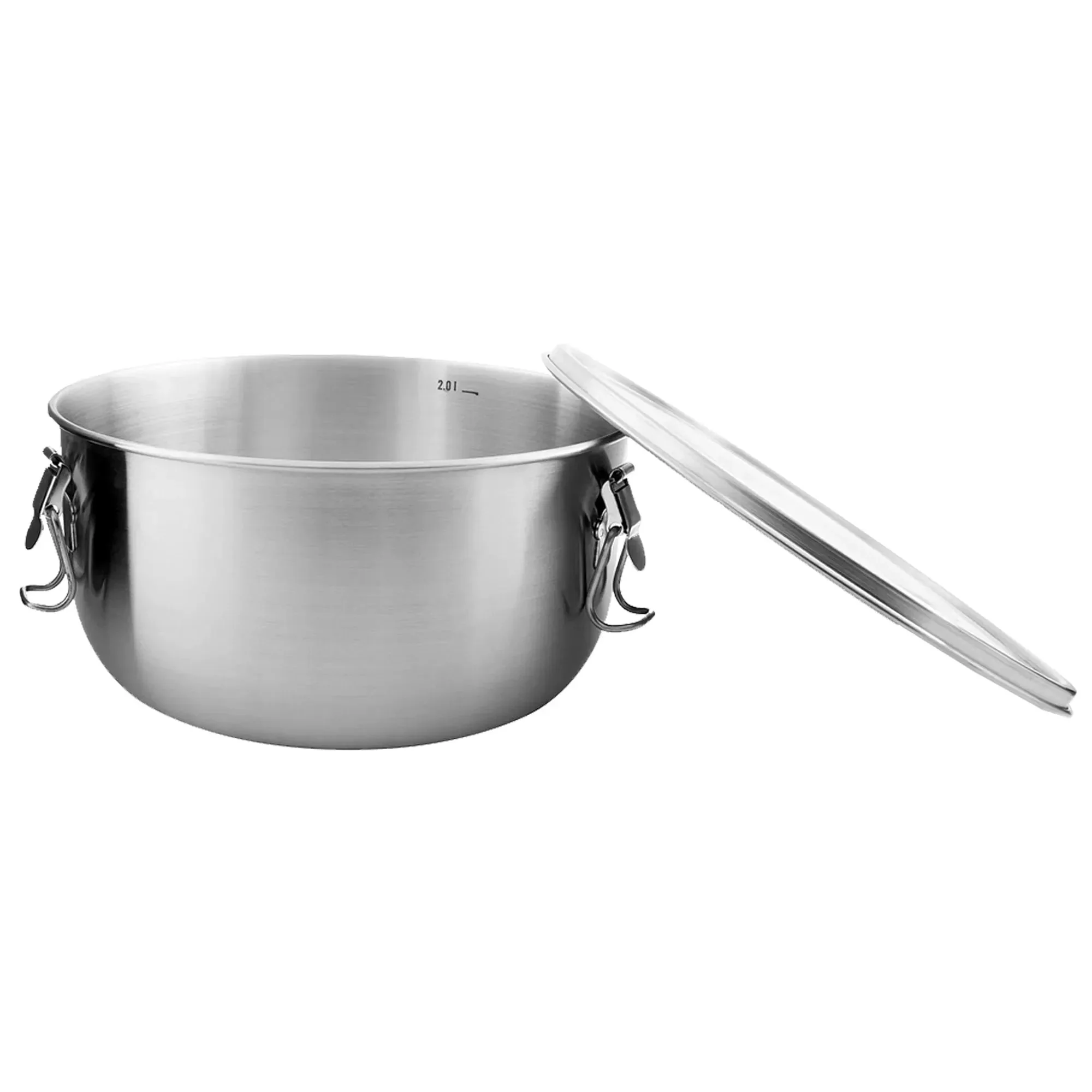 Essensbehälter Foodcontainer 2 L stainless steel - Image 2