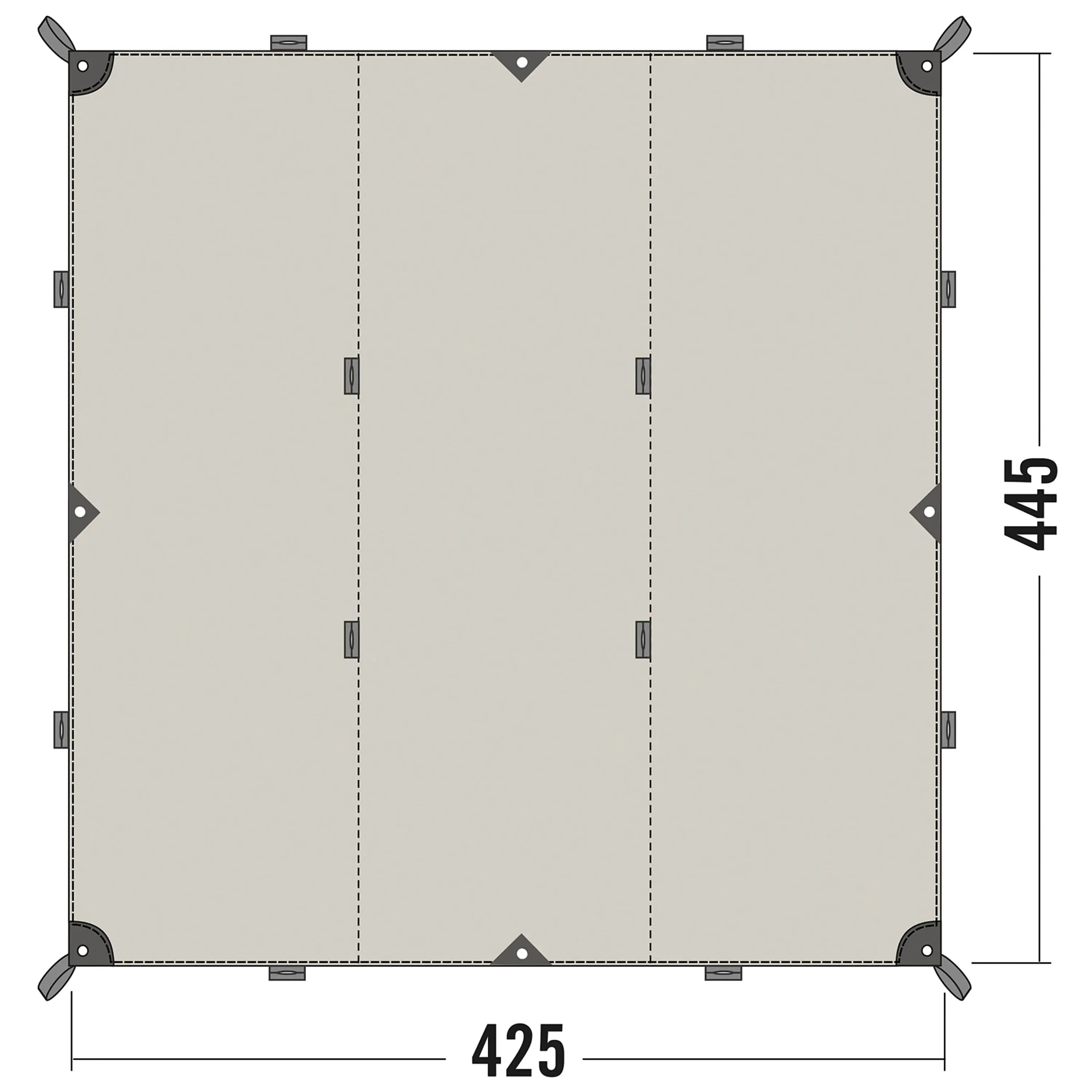 Sonnensegel Tarp 1 TC sand beige - Image 2