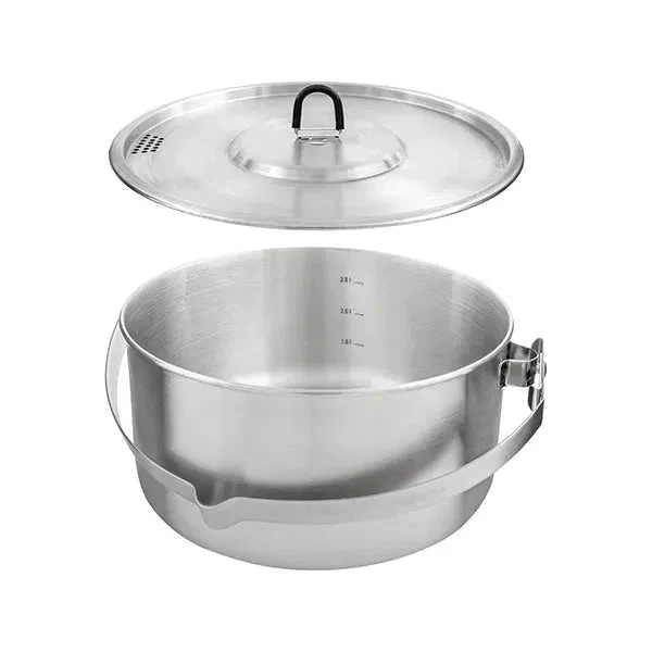 Topf Kettle II 4.0 L silberfarben - Image 3