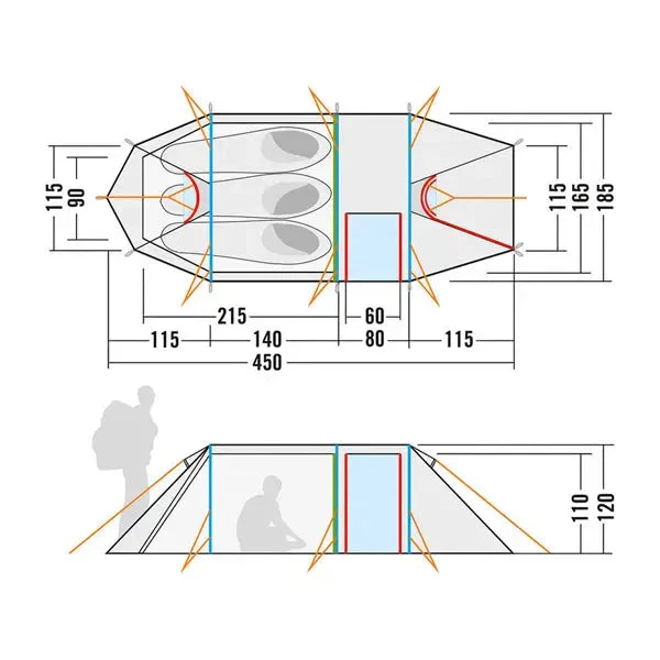 Tunnelzelt Polar 3 - Image 9