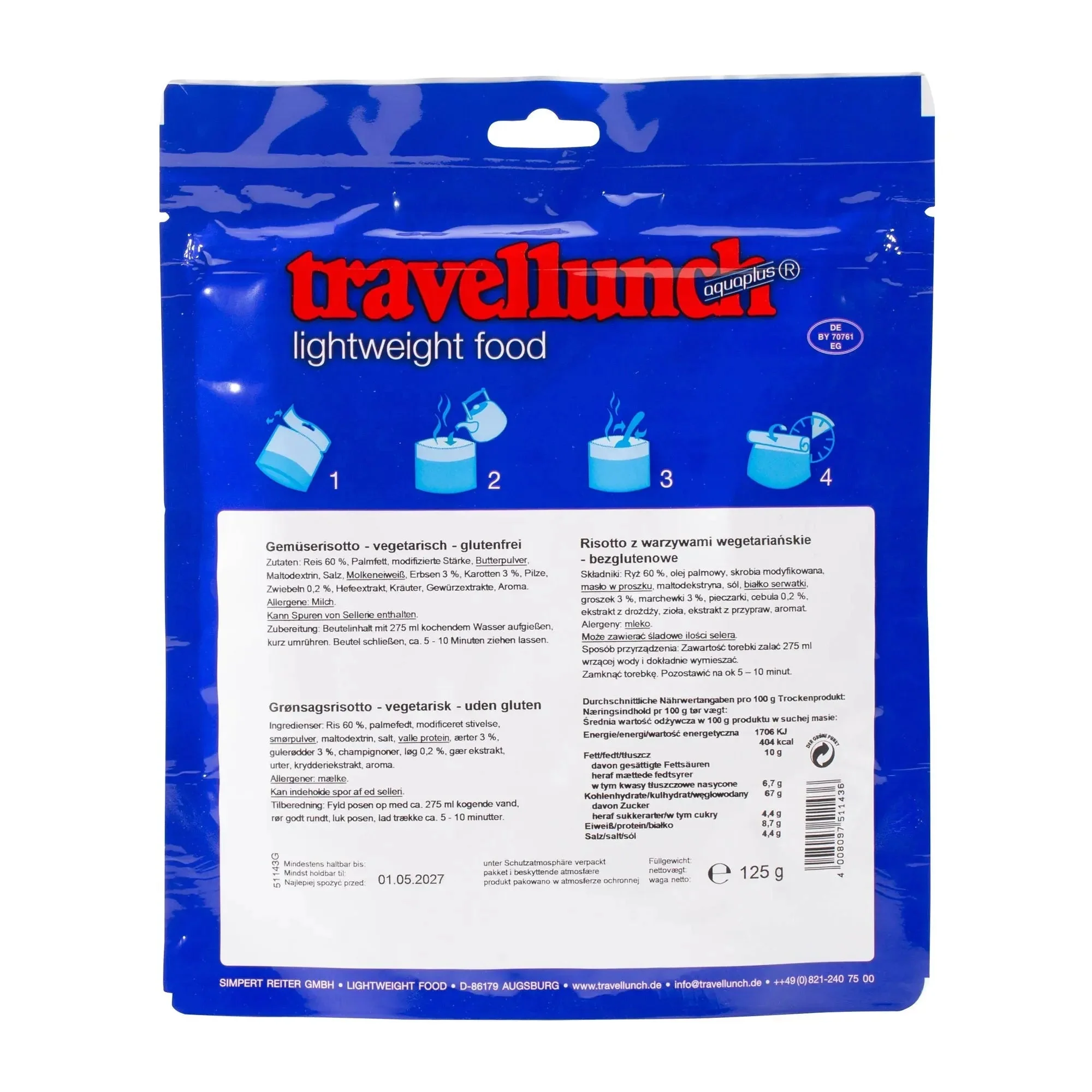 Gemüserisotto vegetarisch glutenfrei 1 Packung - Image 2