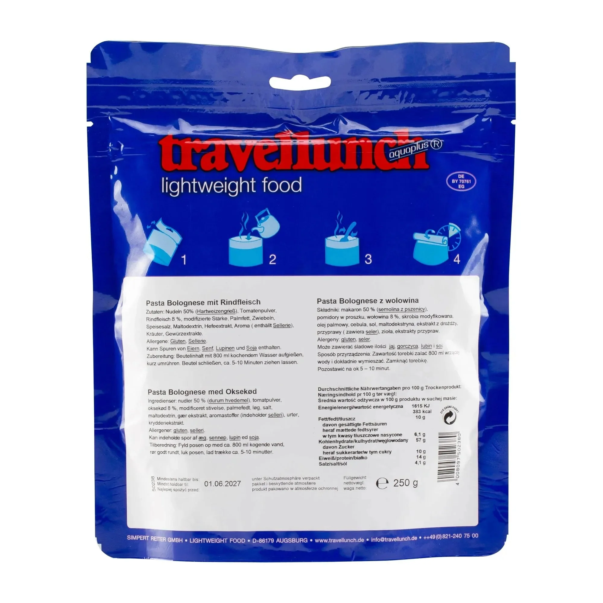 Pasta Bolognese mit Rindfleisch 2er Packung - Image 2