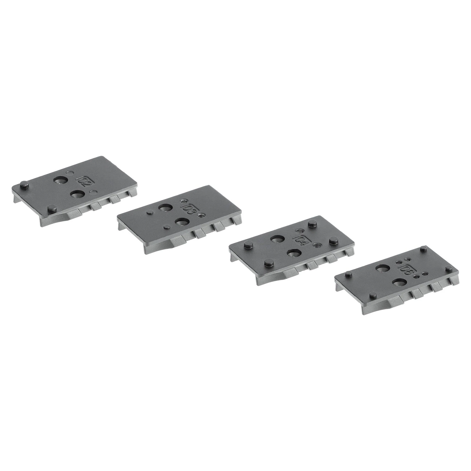 Adapterplatten Adapter Plates für Walther PDP T4E und Airgun