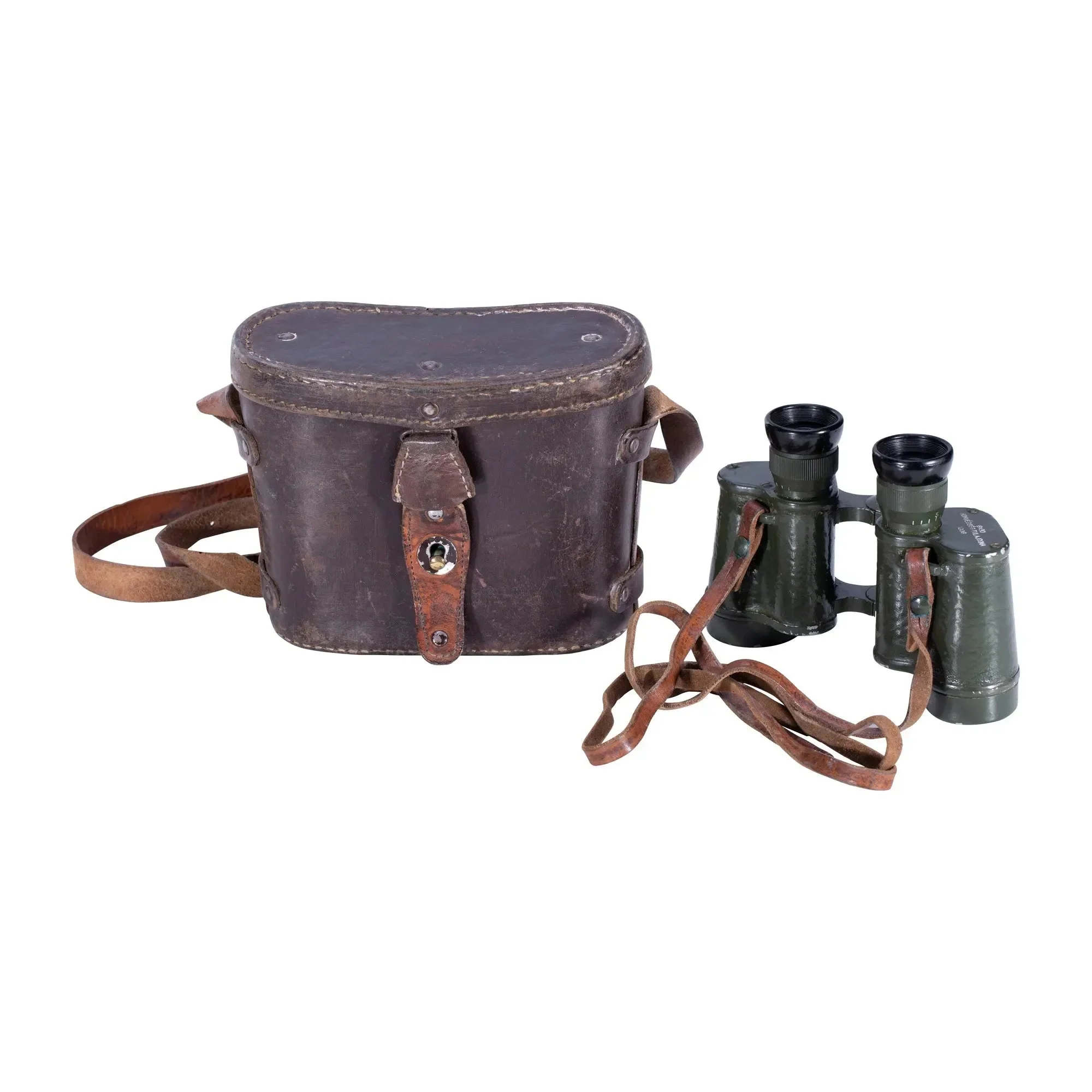 Ungarisches Fernglas 6 x 30 Lederbehälter gebraucht - Image 4