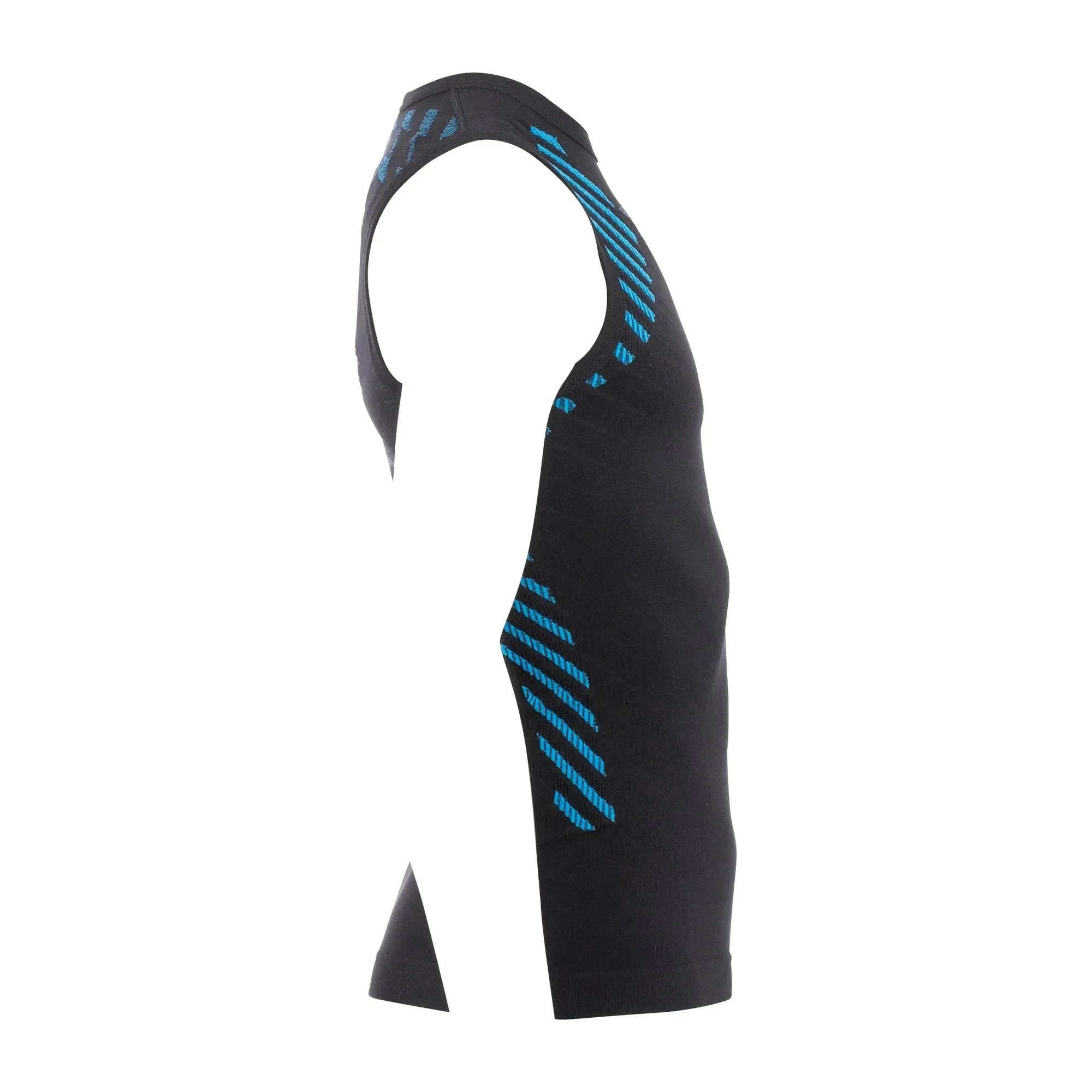 Unterhemd Running Ultra1 Sleeveless Männer schwarz blau - Image 3