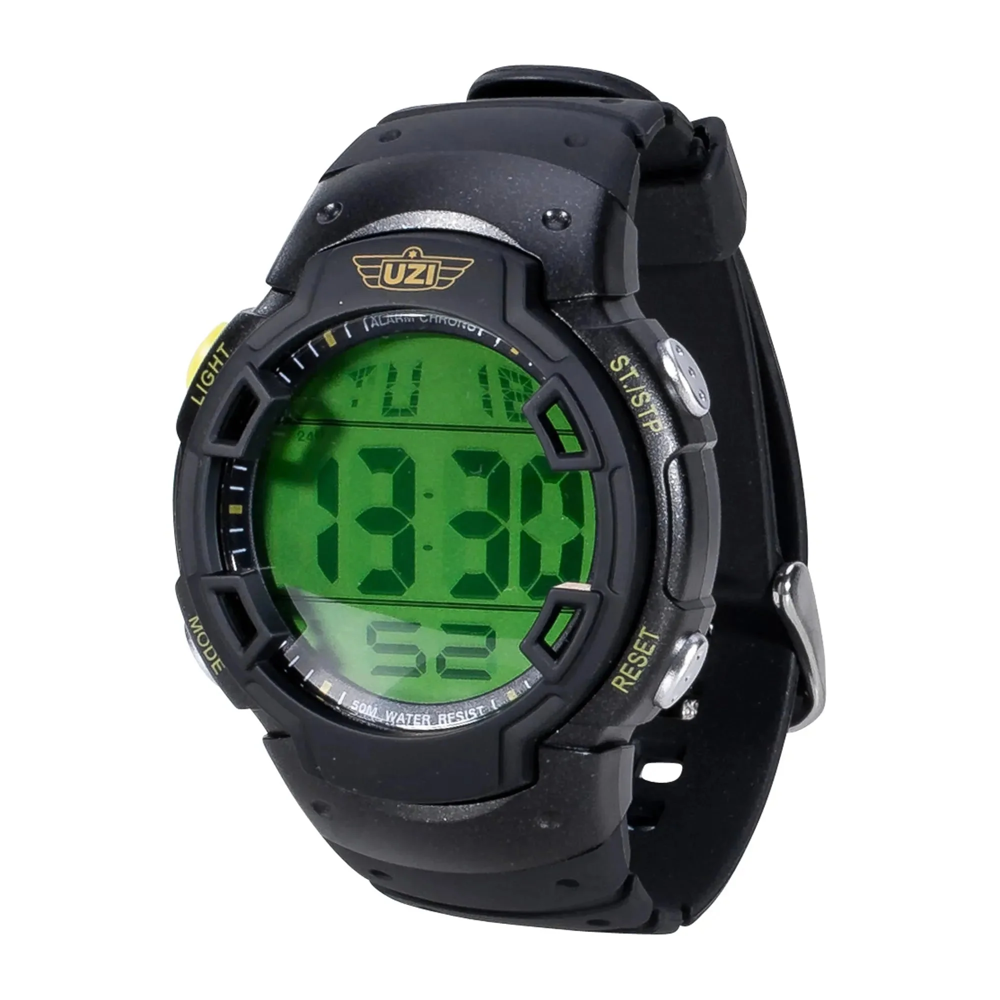 Digitaluhr Guardian Gummiband