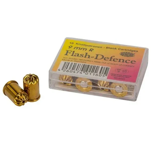Platzpatronen Flash Defence 9 mm Revolver 10 Stück