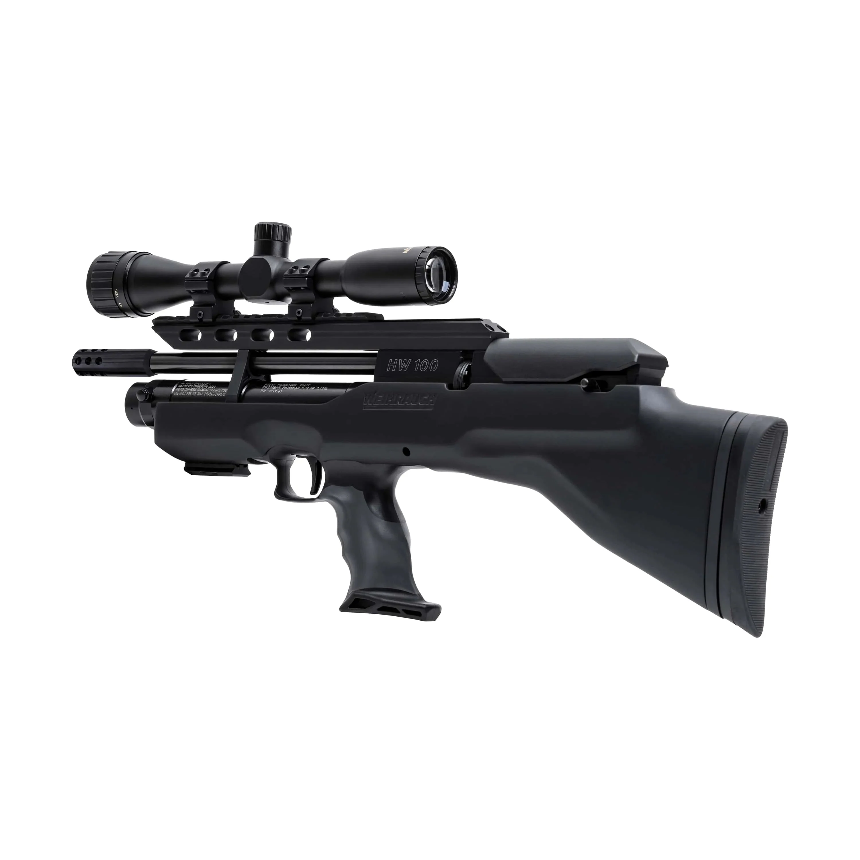HW 100 Pressluftgewehr Bullpup 4,5 mm mit Schalldämpfer - Image 2