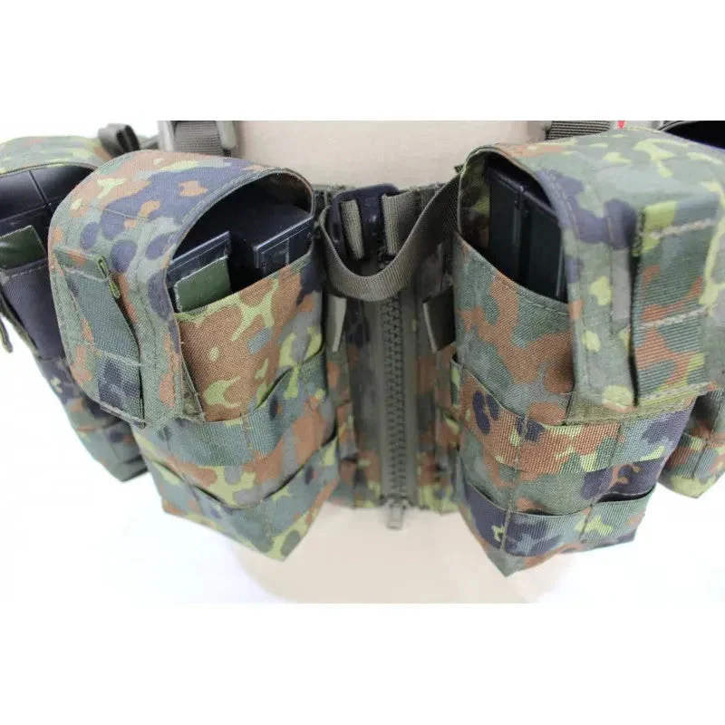 Chest Rig Nonmodular Split Front flecktarn - Image 11