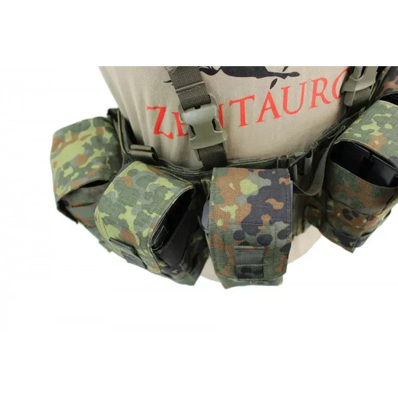 Chest Rig Nonmodular Split Front flecktarn - Image 3