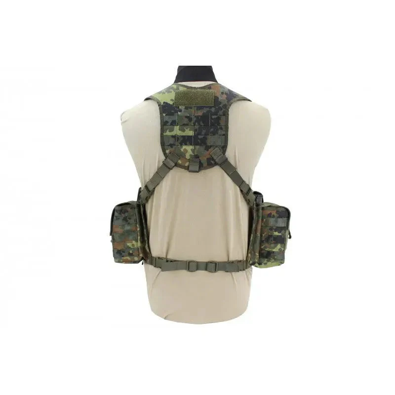 Chest Rig Nonmodular Split Front flecktarn - Image 4