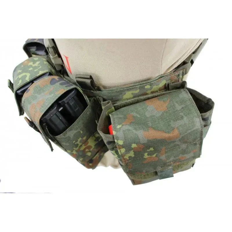 Chest Rig Nonmodular Split Front flecktarn - Image 7