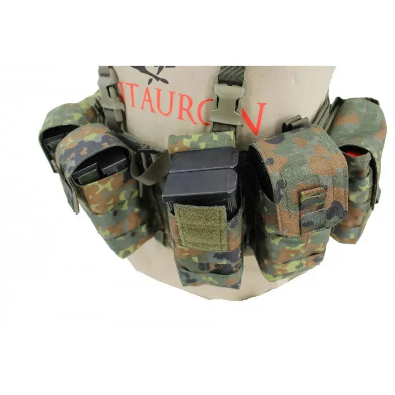 Chest Rig Nonmodular Split Front flecktarn - Image 8