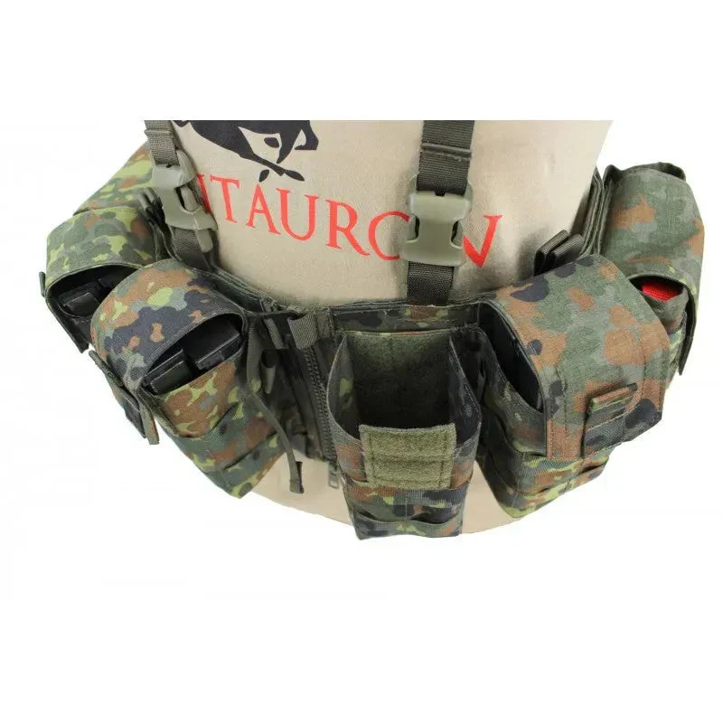 Chest Rig Nonmodular Split Front flecktarn - Image 9